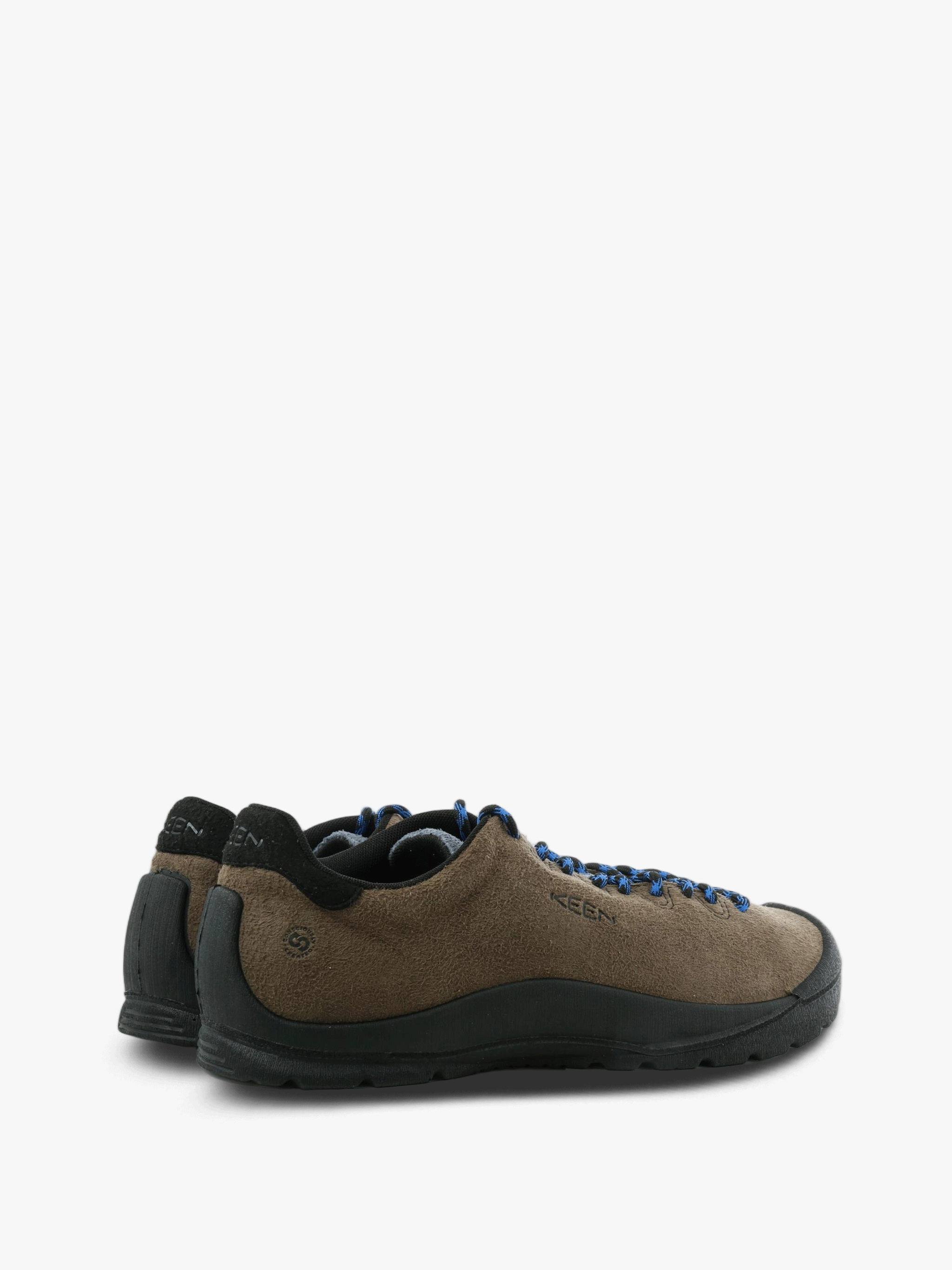 Brown shoes, side view