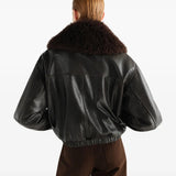 Black jacket, full body view