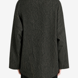Grey jacket, full body view