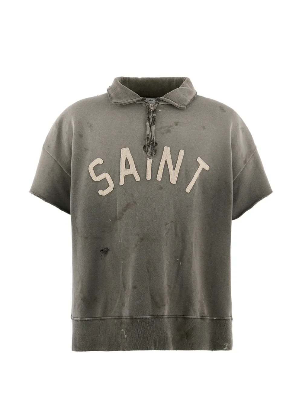 Grey sweats , front view