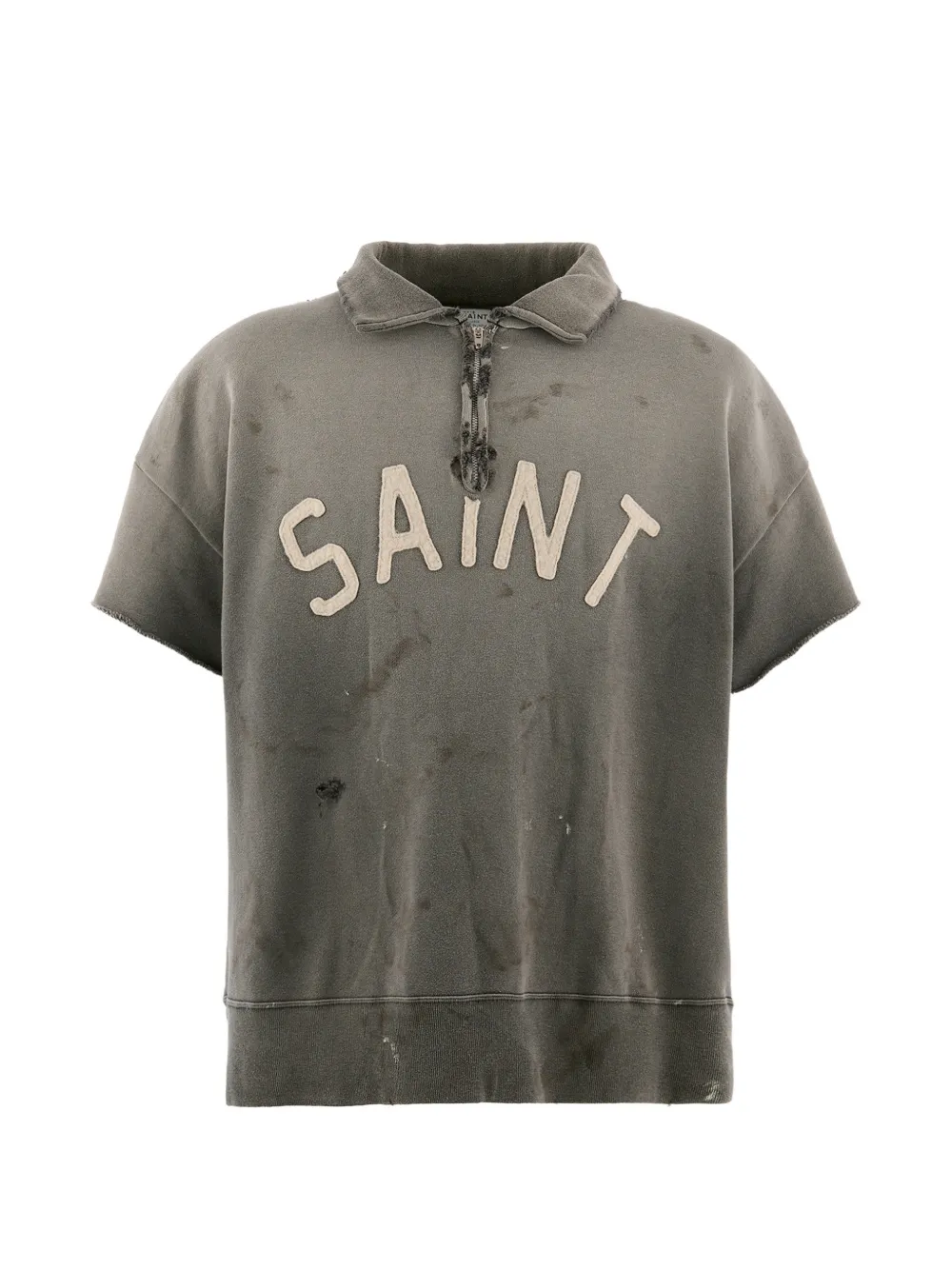 Grey sweats , front view