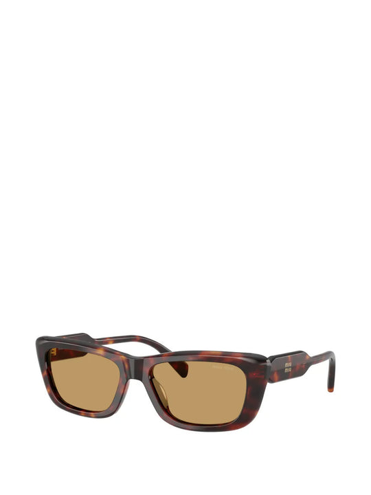 Brown eyewear, front view