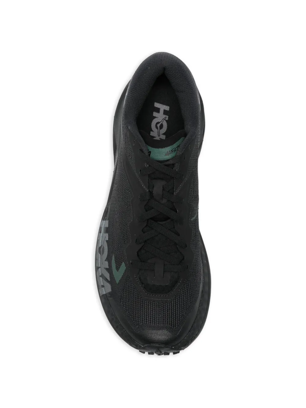Black shoes, front view
