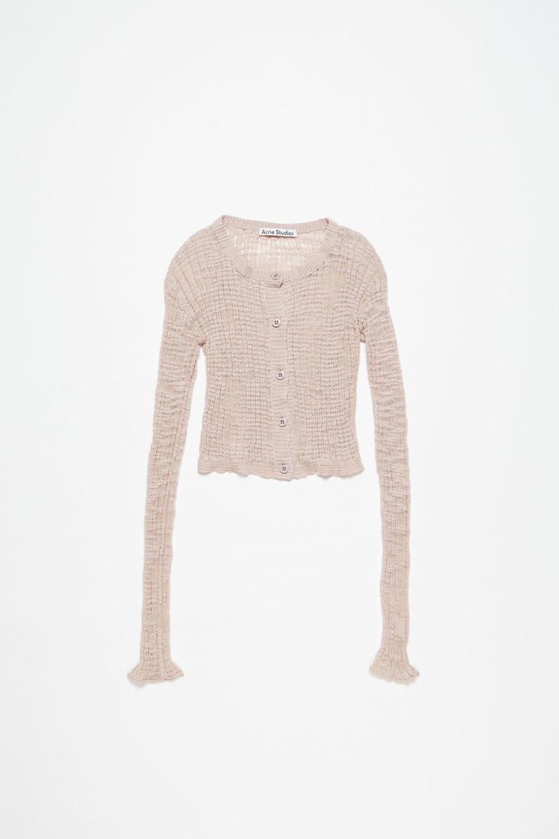 ACNE STUDIOS - Women Wide Rib Cardigan