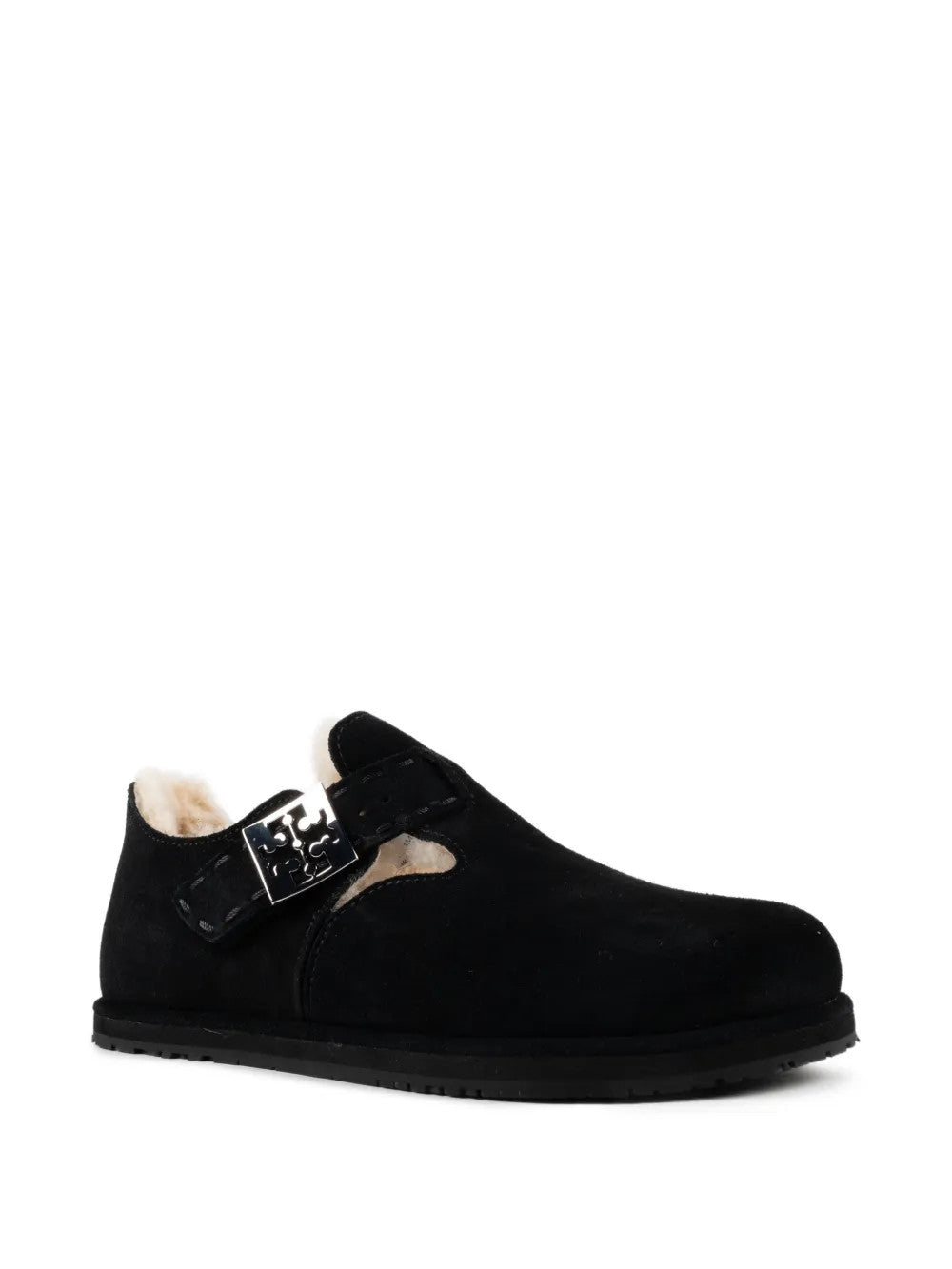 Black shoes, front view