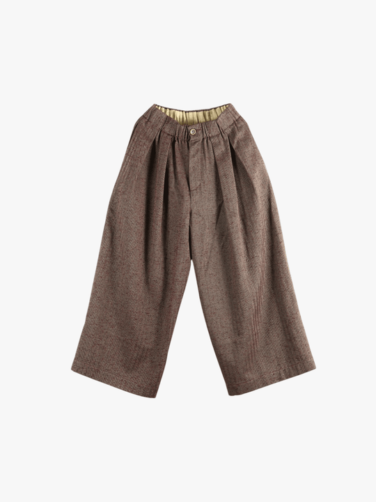Brown pants, front view