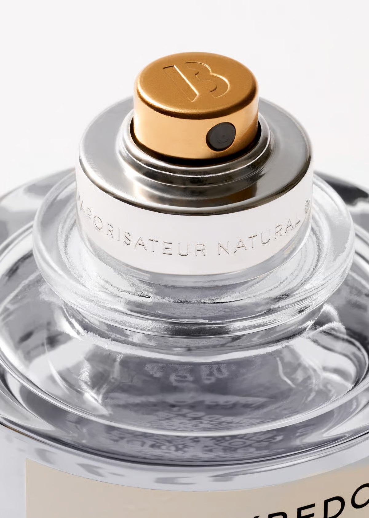 Close up of perfume, showing texture of the limonene ingredients