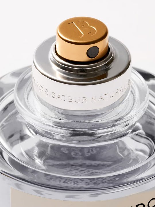 Close up of perfume, showing texture of the limonene ingredients