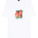 White t-shirt, front view