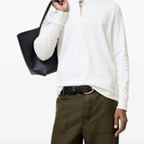 White shirt, full body view