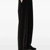 Black pants, full body view