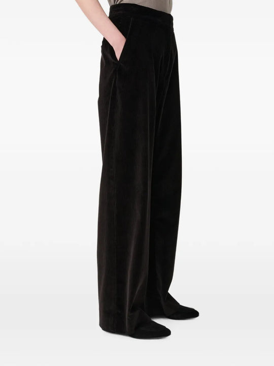 Black pants, full body view