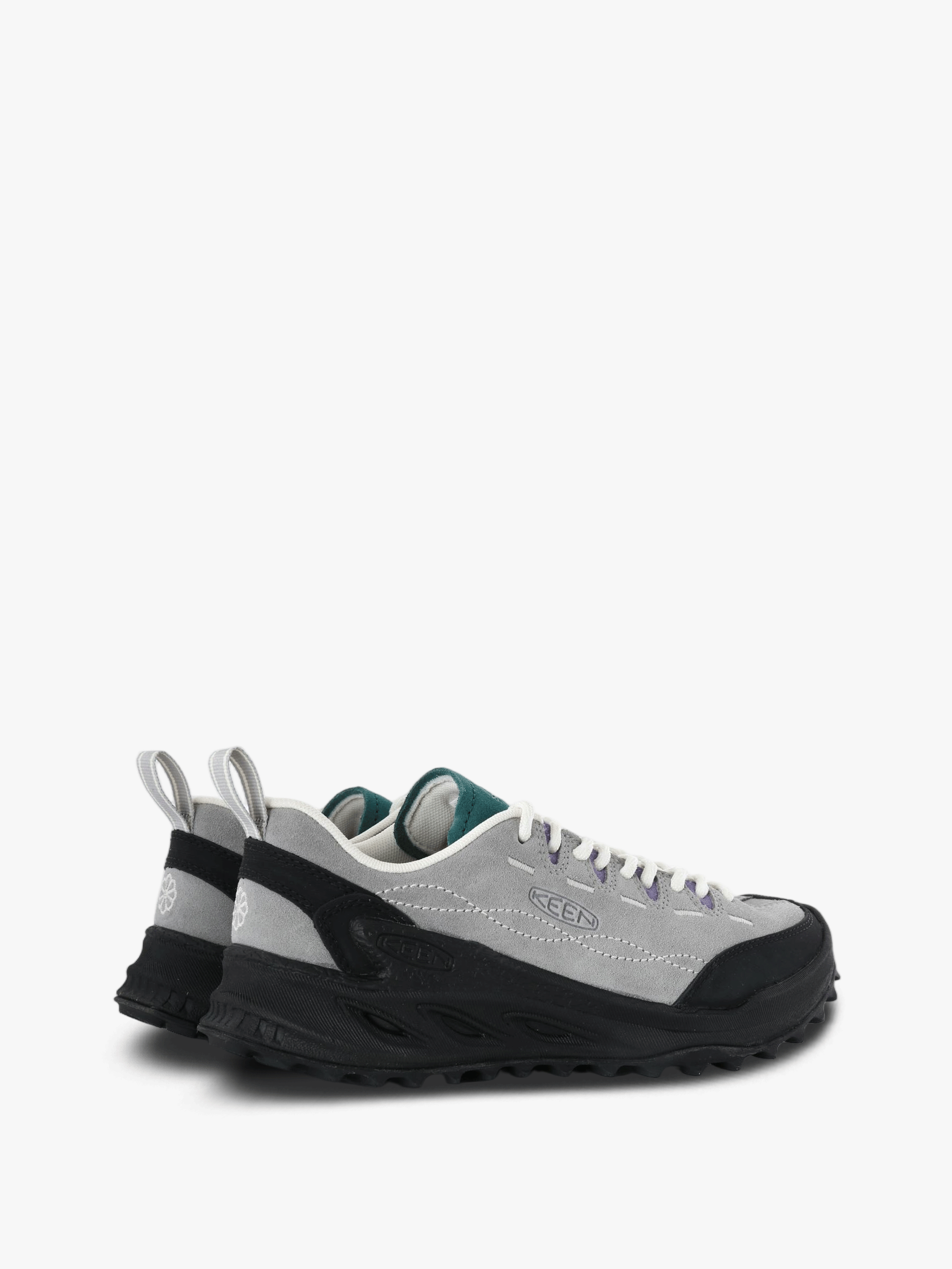 Grey shoes, side view