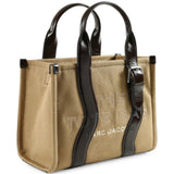 Tan bag, front view