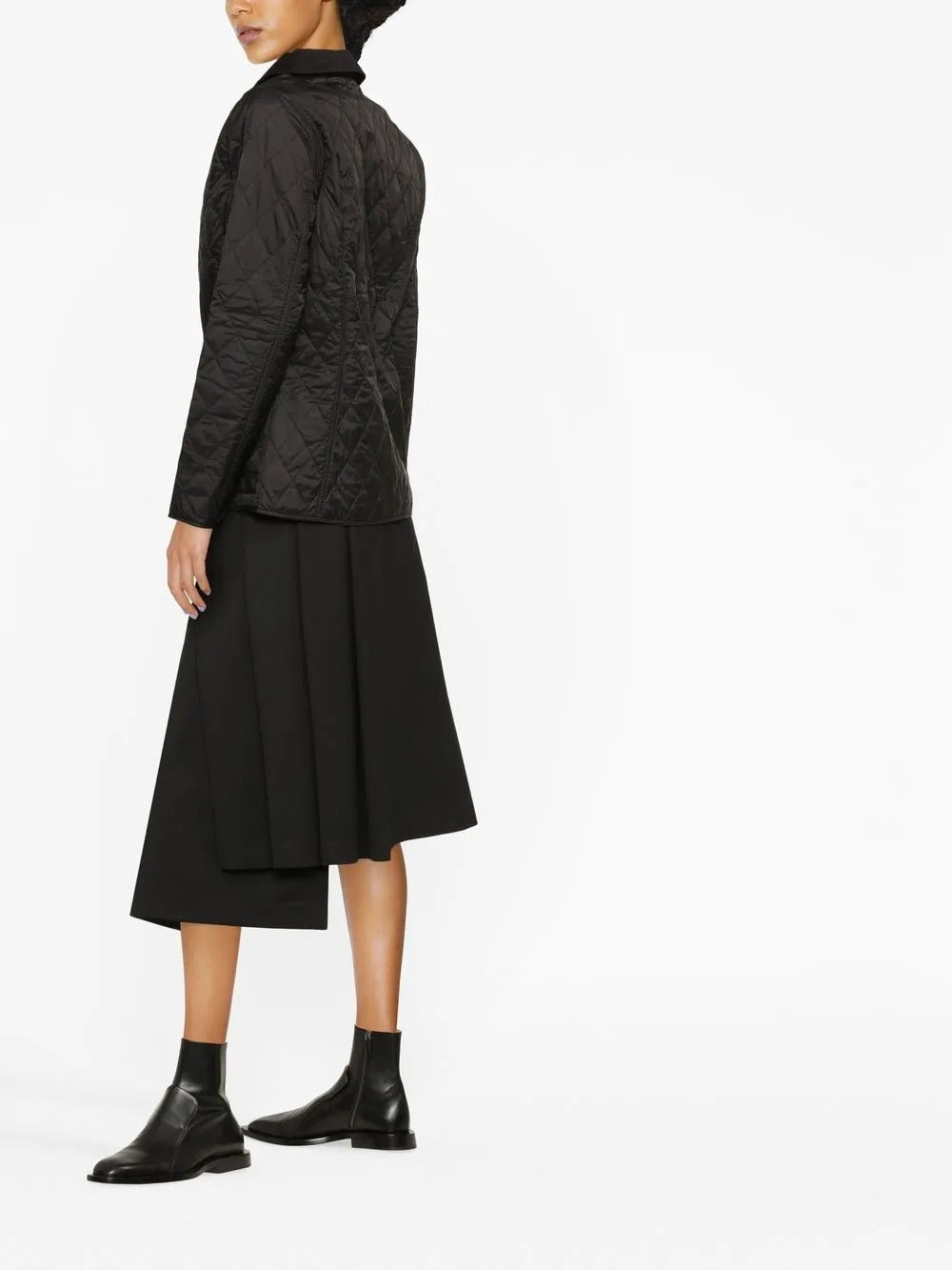 Black jacket, full body view