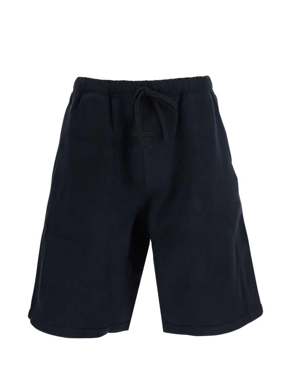 Black shorts, front view