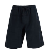 Black shorts, front view