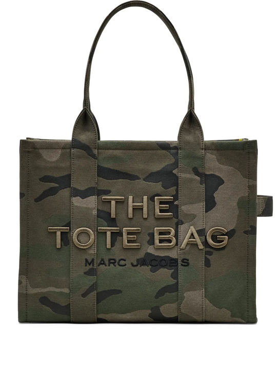 Green bag, front view