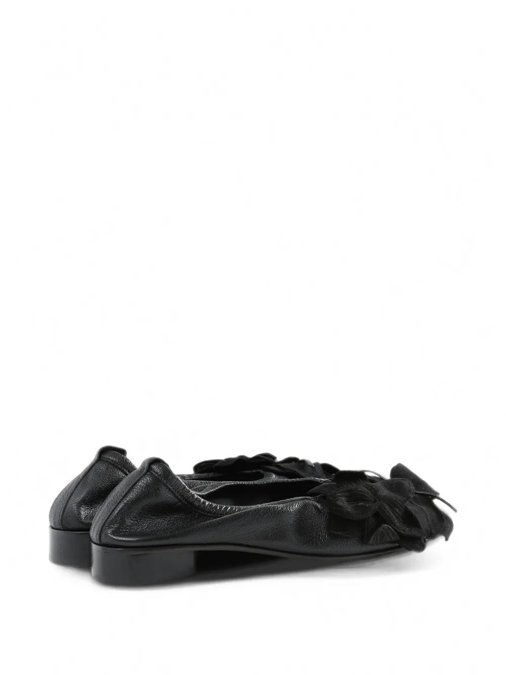 Black heels, side view