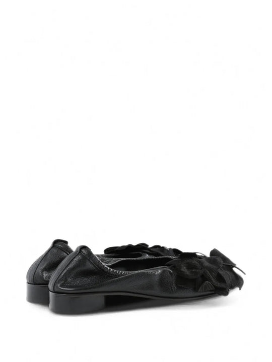Black heels, side view