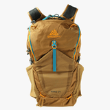 Tan backpack, front view