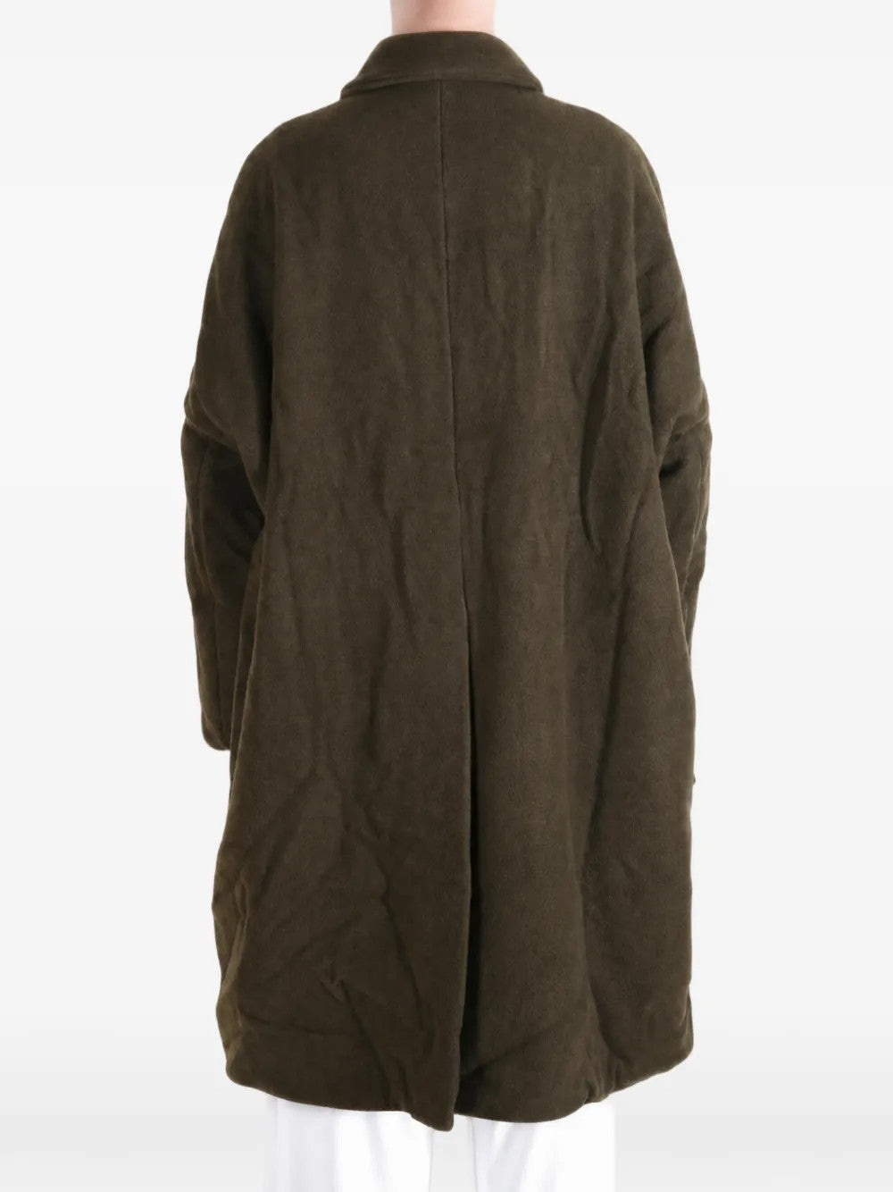 Brown jacket, full body view