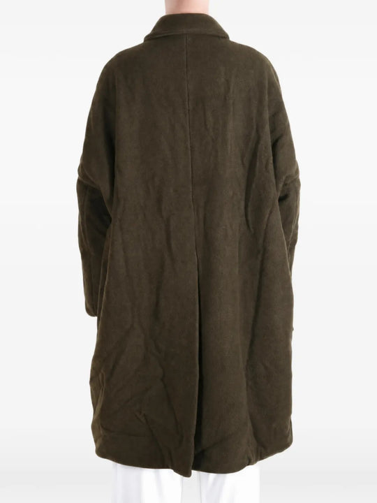Brown jacket, full body view