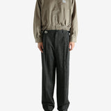 Tan jacket, full body view