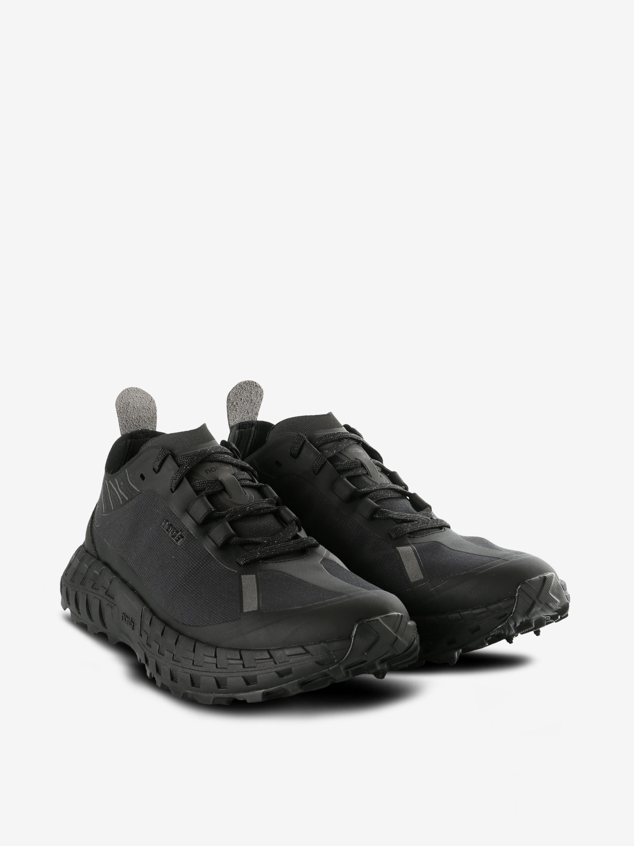 Black sneakers, side view