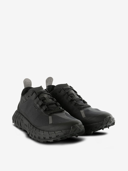 Black sneakers, side view