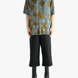 Navy shirt,full body view