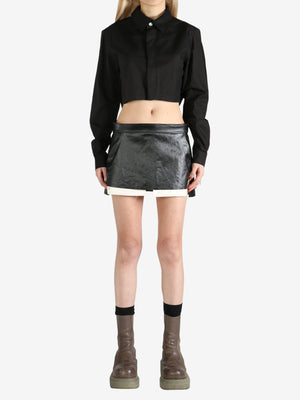 RICK OWENS - Women Camicia Cropped Outershirt