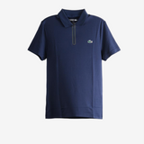 Navy shirt, front view