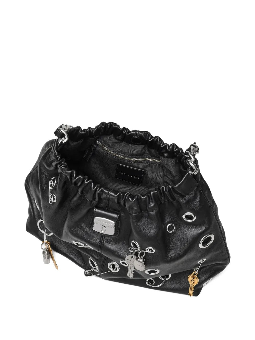 Black bag, inside view