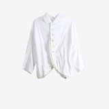 White jacket, front view