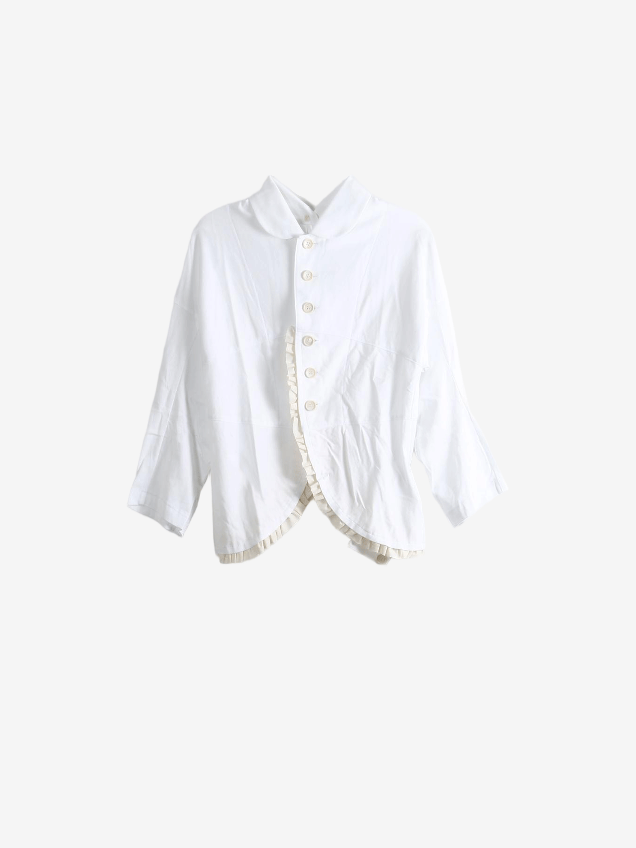 White jacket, front view