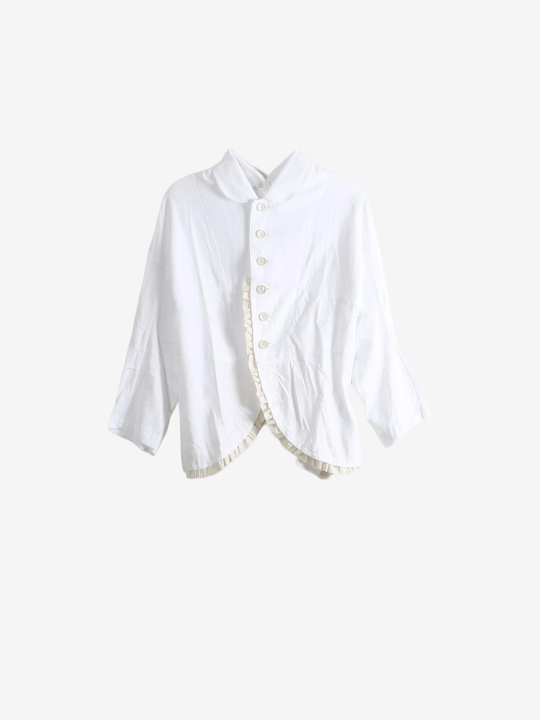 White jacket, front view