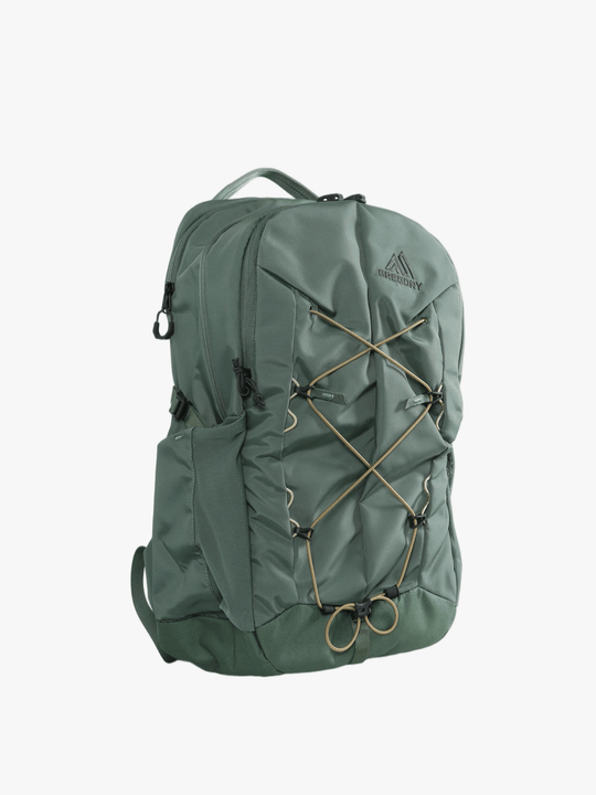 Green bag, front view