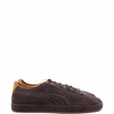 Brown shoes, side view