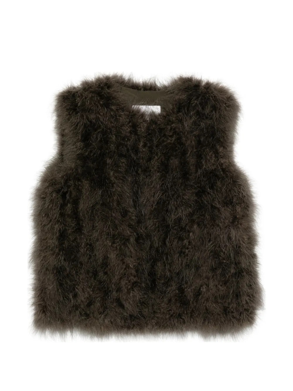 Brown jacket, front view