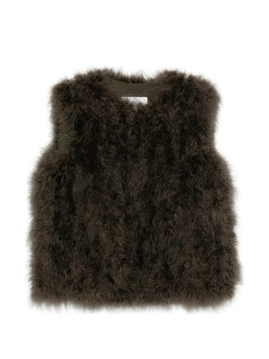 Brown jacket, front view