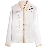 White shirts, front view