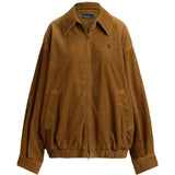 Brown jacket, front view