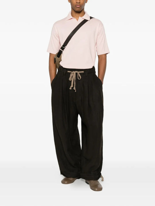 Black pants, full body view