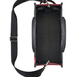 Black bags, top view