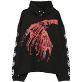 THUG CLUB - Men Tc Bone Cross Hoodie