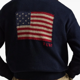 Blue hoodie worn by a person, showing the hoodie fit