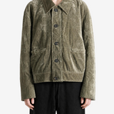 Green jacket, front view