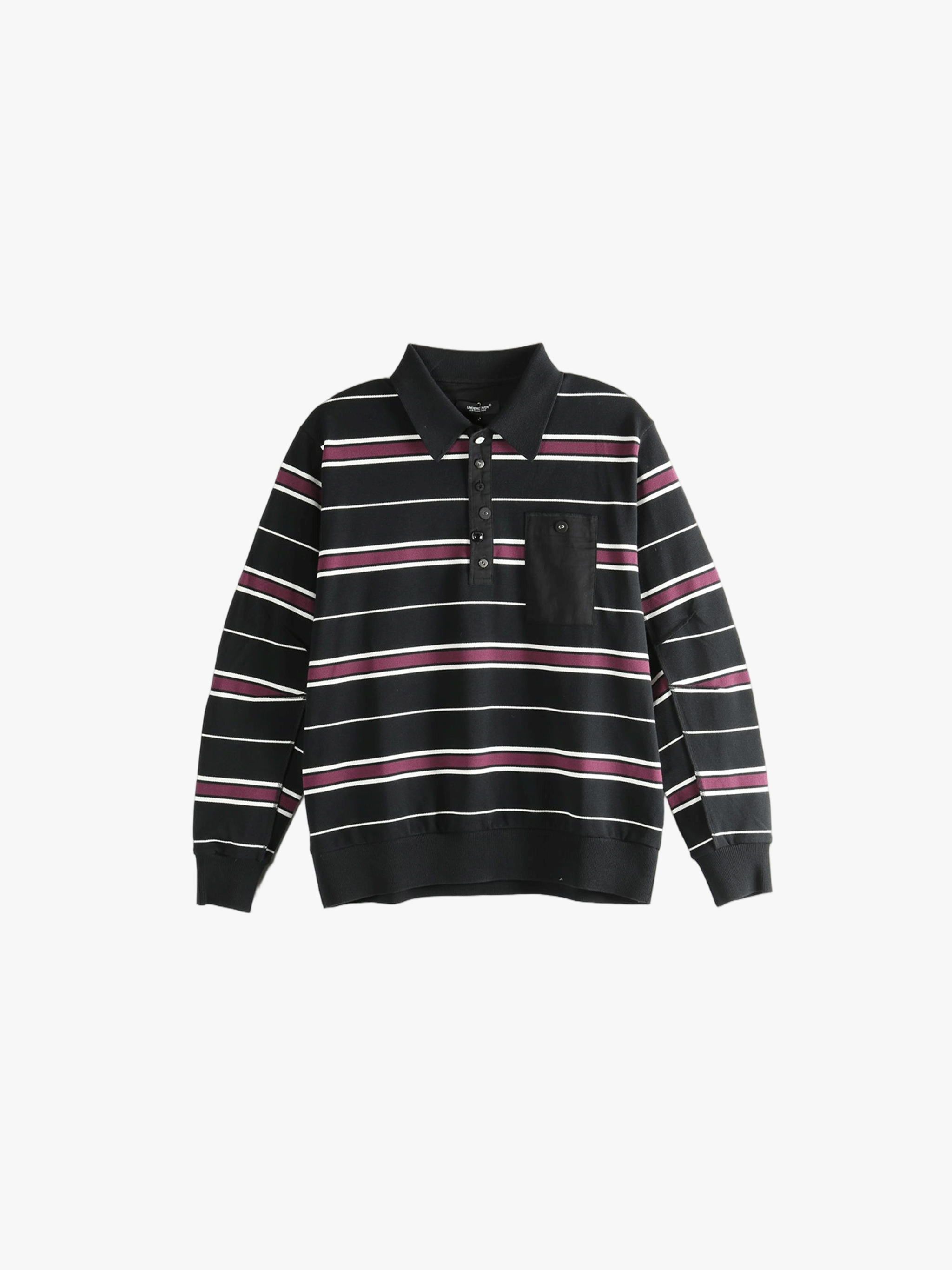 Black t-shirt, front view