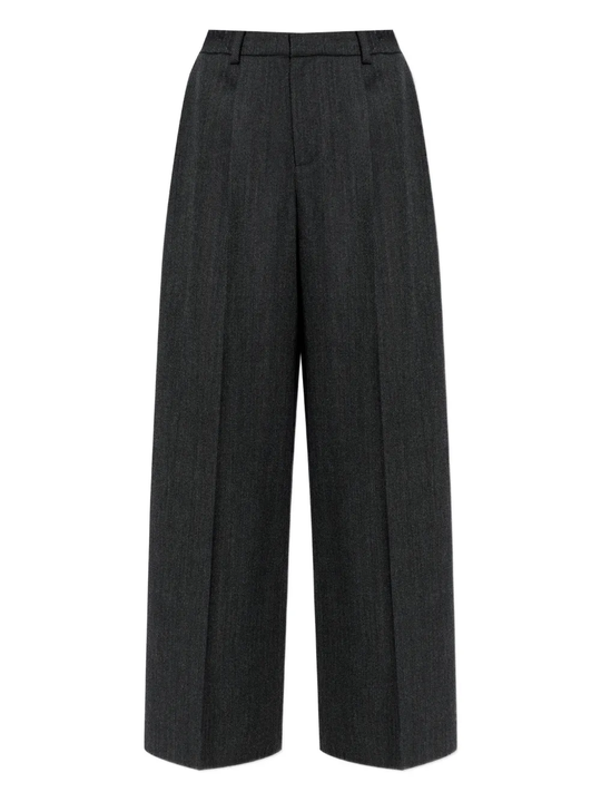 black pants, front view